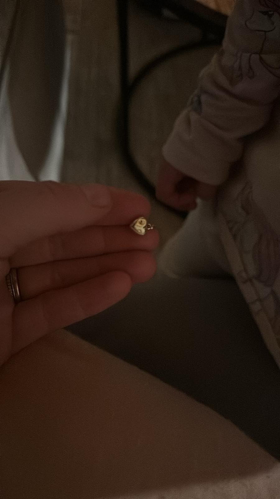 NKlaus Jewellery Herz-Anhänger Gelbgold 333 Zirkonia