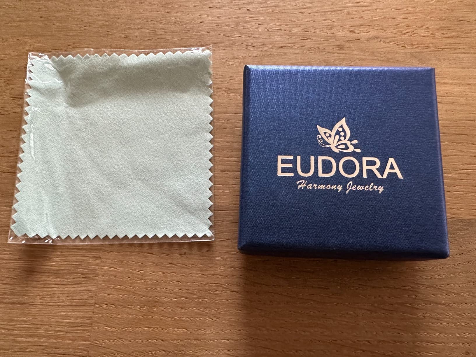 Eudora Harmony Bola Mutter Baby Halskette 925 Silber Gold 45cm
