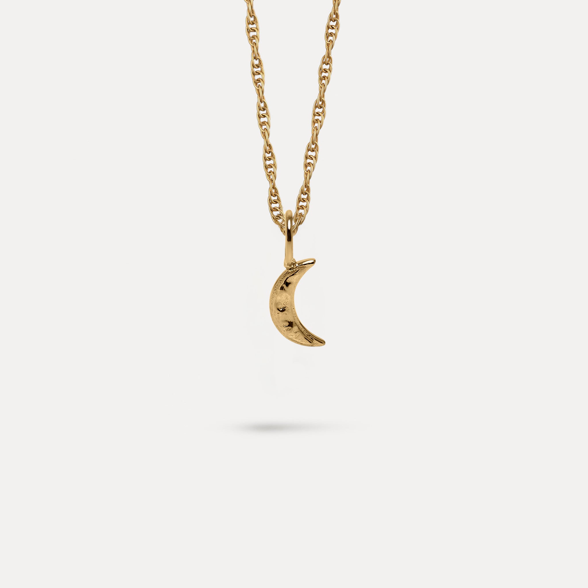 Stilnest Lunar Eclipse Halskette 45cm Gold Vermeil
