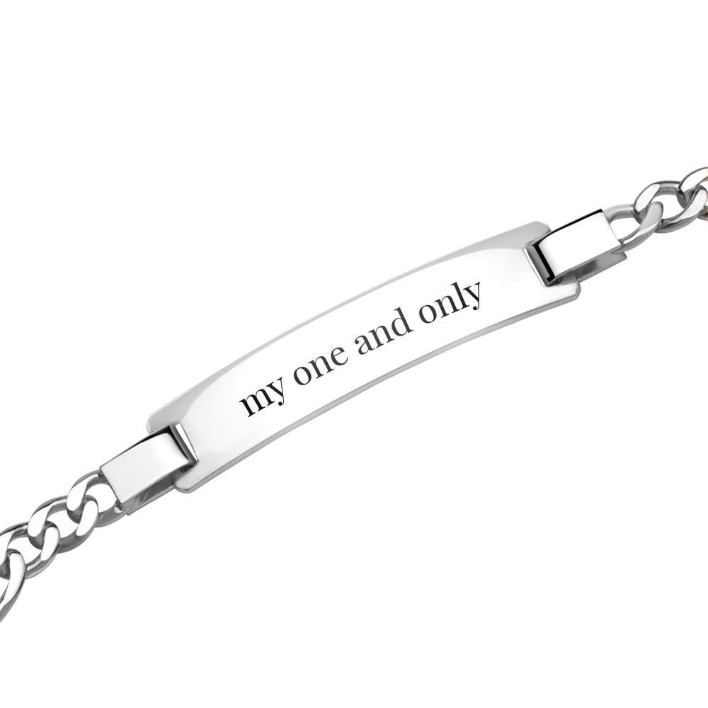 JEWLIX ID-Armbänder Armband Silber ID0035 19cm