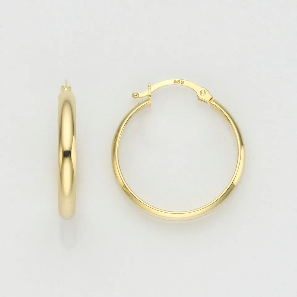 Eugen Rühle 80.7888.030-190 Creolen Bügel Ø23mm 750 Gelbgold