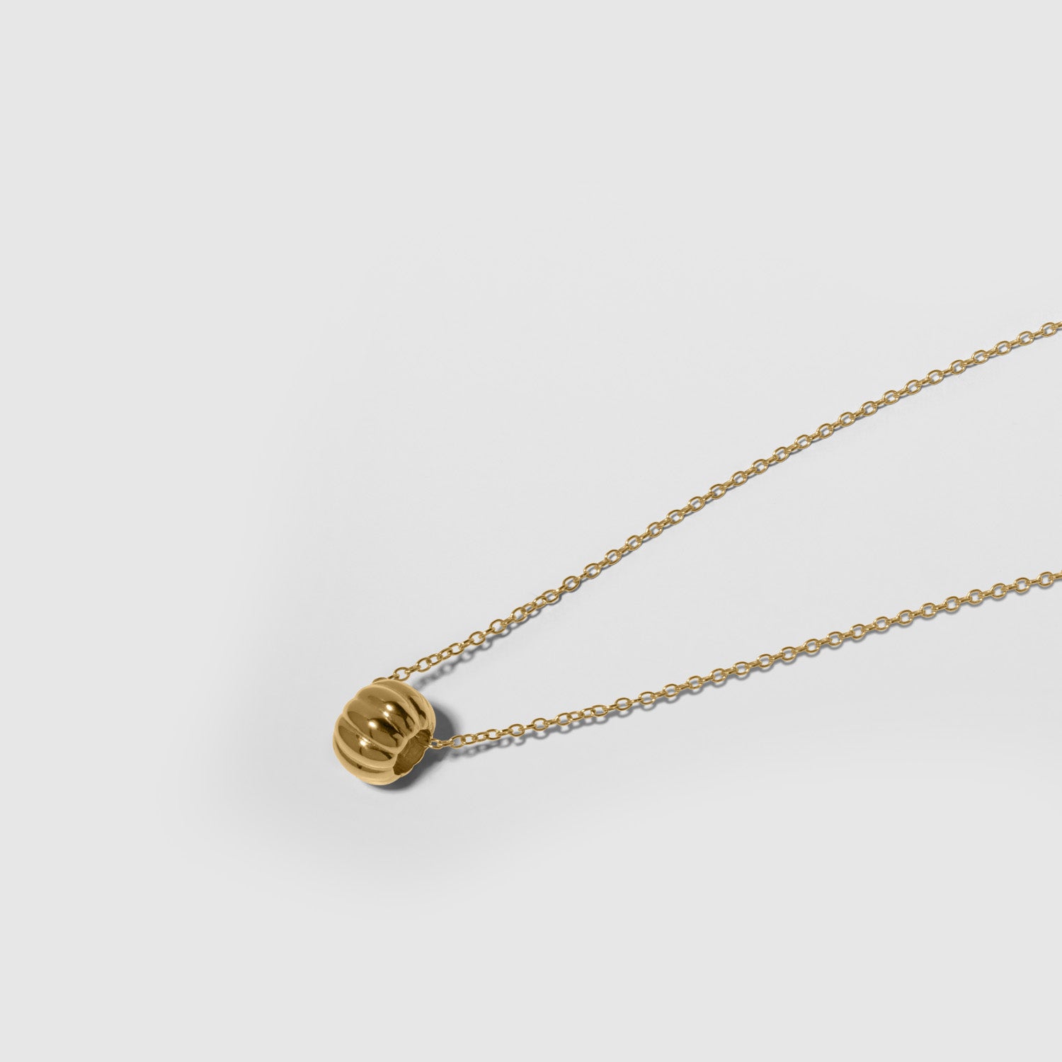 Stilnest Necklaces Eden Citrus Halskette 585 Gold 45cm
