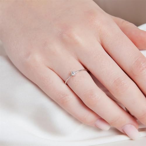 JEWLIX Ring 925er Silber Zirkonia Größe 58 Damen