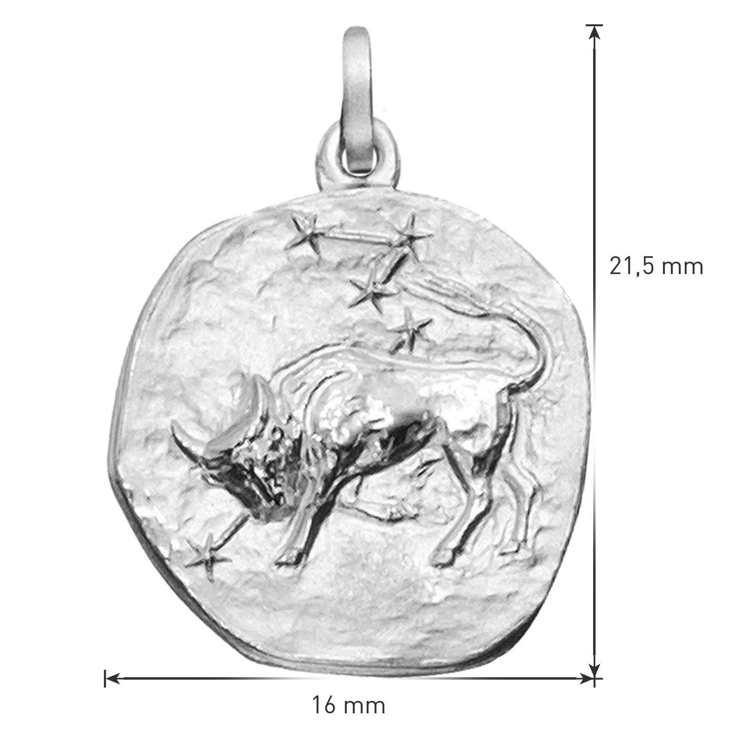 trendor Sternzeichen Stier 08441-05 Halskette Silber 60 cm