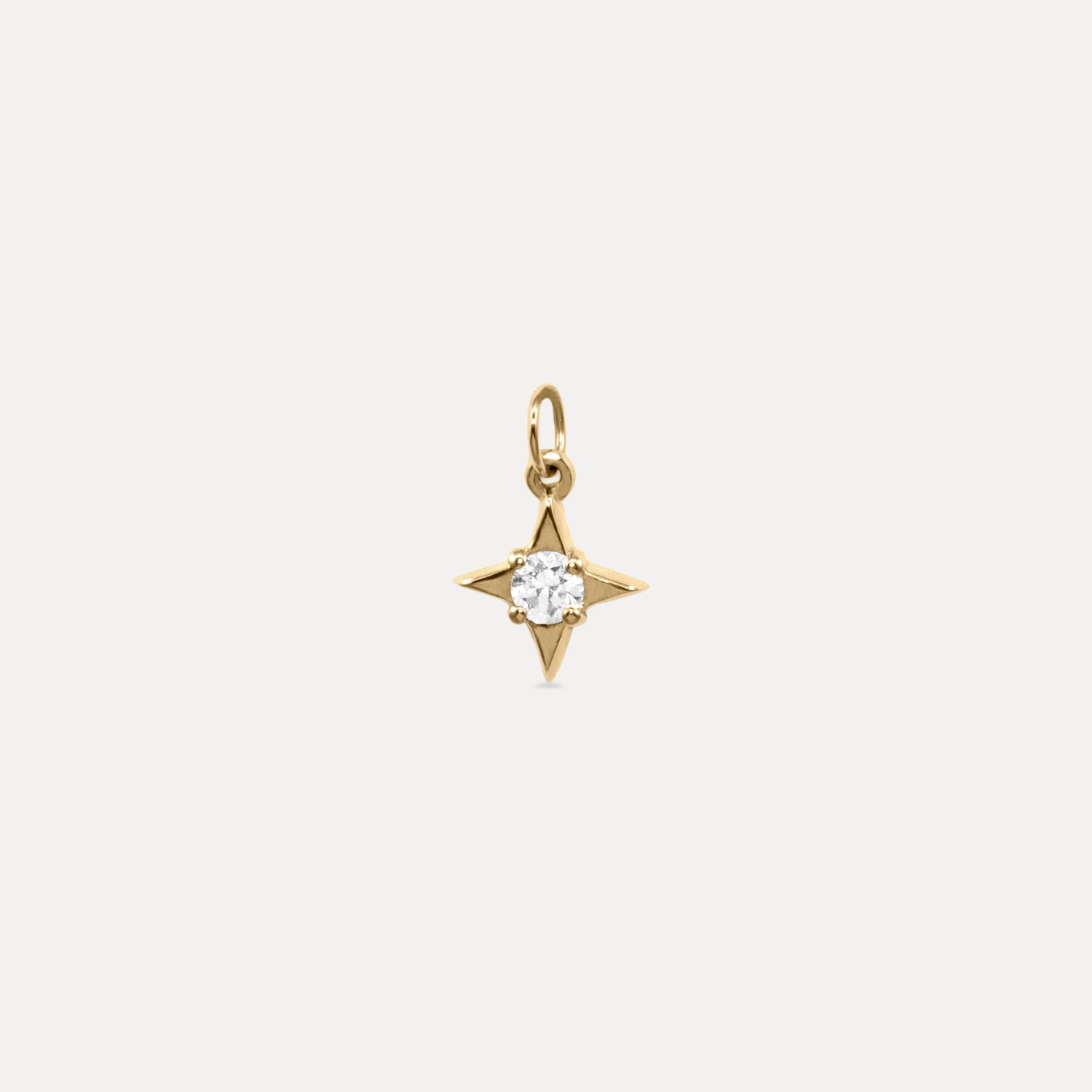 Stilnest Diamant Stella Star Kette 585 Gold 45cm