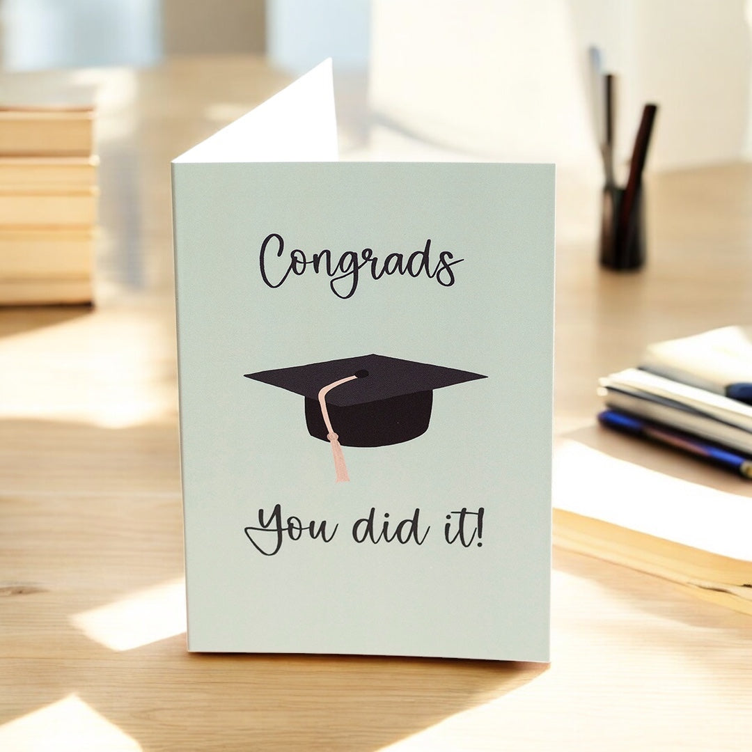 Joy by Corrine Smith Graduation Card Glückwunschkarte A6