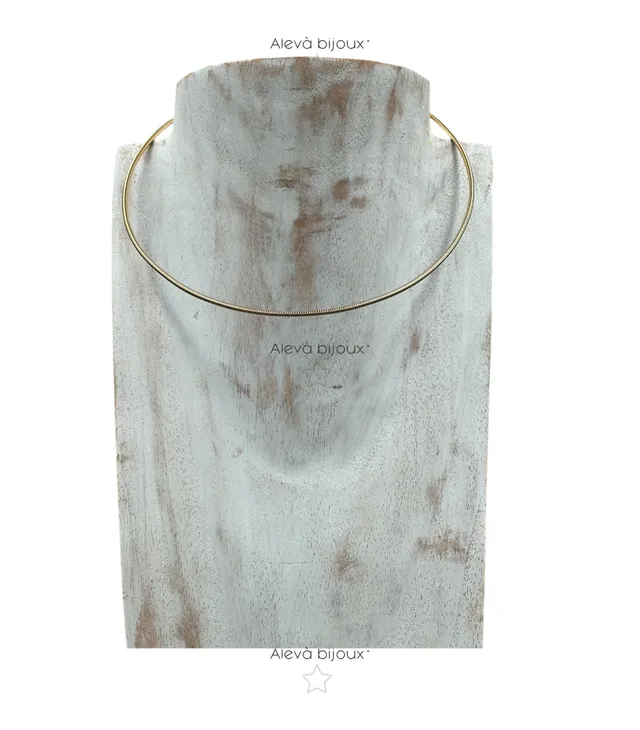 Alevá Bijoux Collane Collarino Filo Halskette Gold