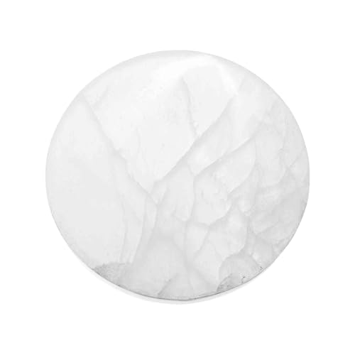 NKlaus HEALING CRYSTALS Selenit-Platte 14,5 cm rund
