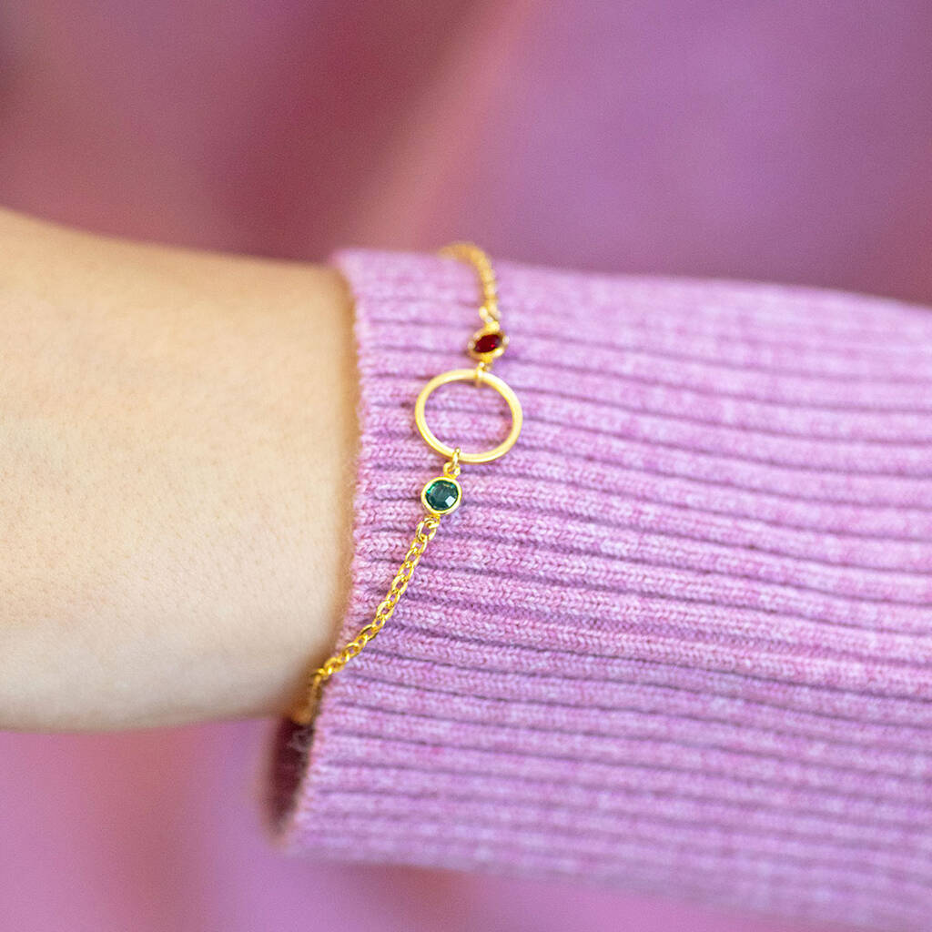 Joy by Corrine Smith Mother Children Armband Gold Silber