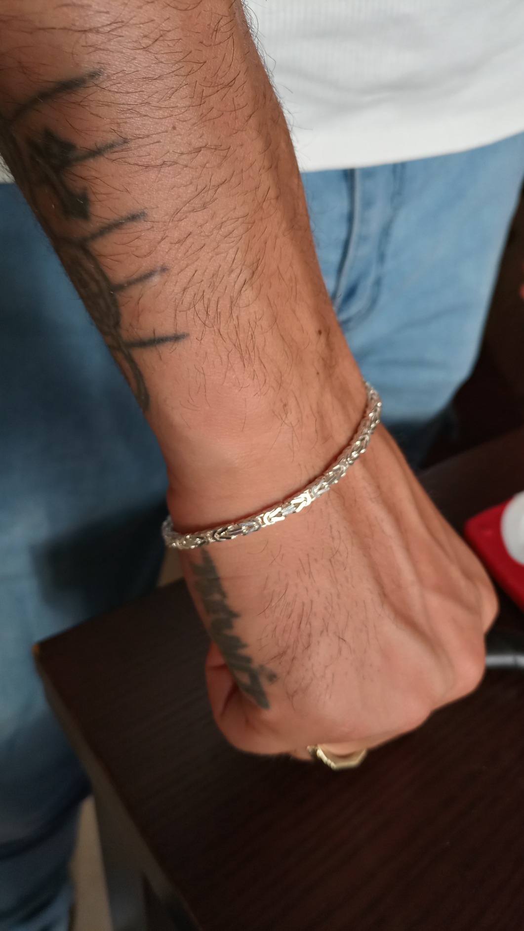 JEWLIX Königsarmbänder Silberarmband 925 3,5mm 21cm