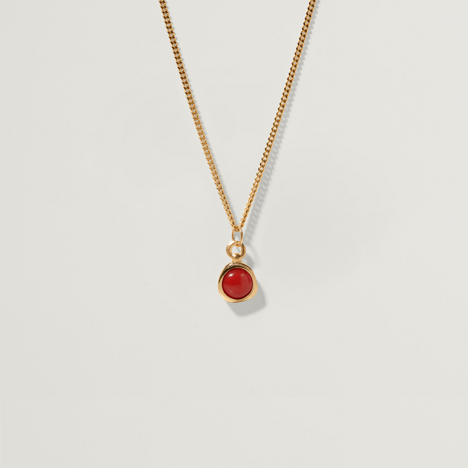 Stilnest Zodiac Birthstone Kette Edelstein 45cm