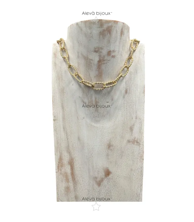 Alevá Bijoux Vietri Halskette Gold Kette für Anhänger