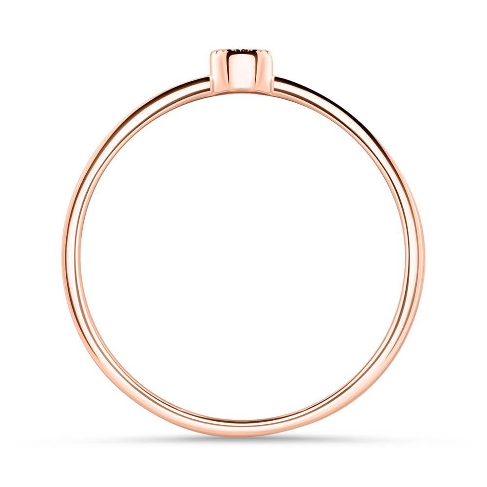 JEWLIX Damenring Silber 925 rosévergoldet Zirkonia 54