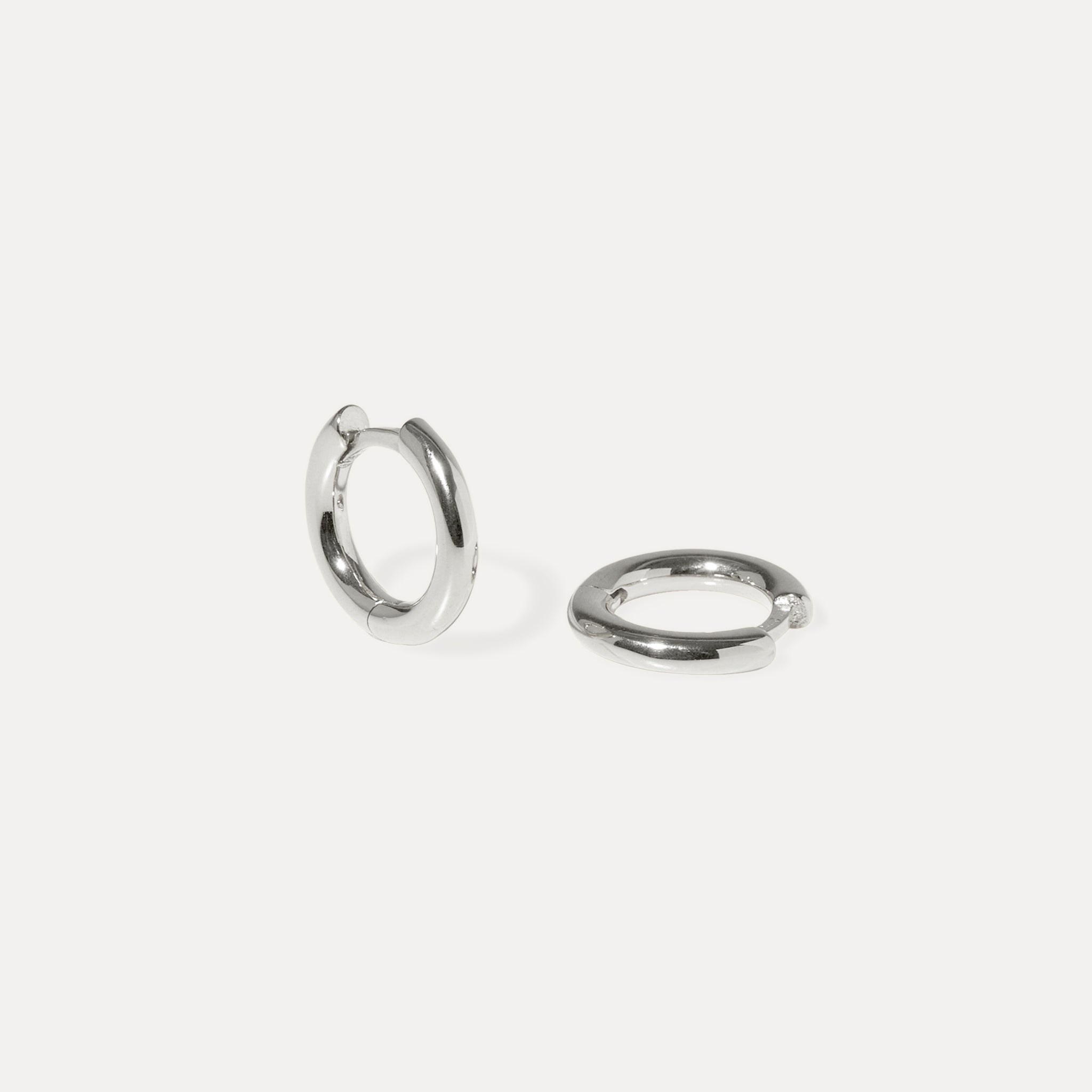 Stilnest Mini Bold Huggies 12,7 mm Gold Vermeil