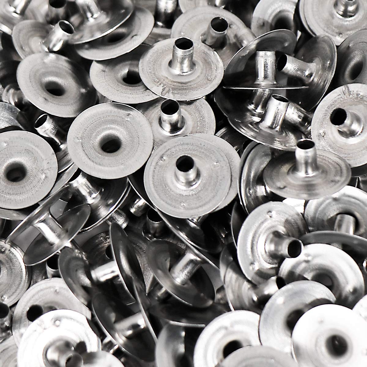 NKlaus WICKS Dochtfüße Metall 3,0 mm 100 Stück