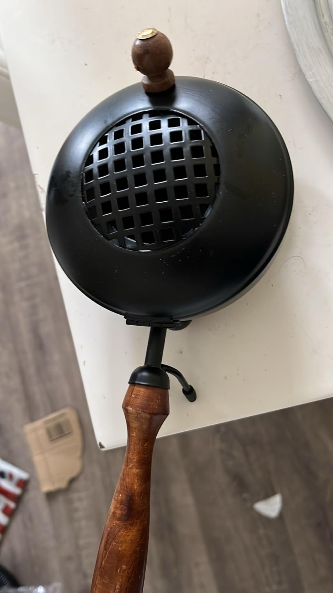 NKlaus HOME SCENTS Räucherpfanne Metall 11 cm schwarz
