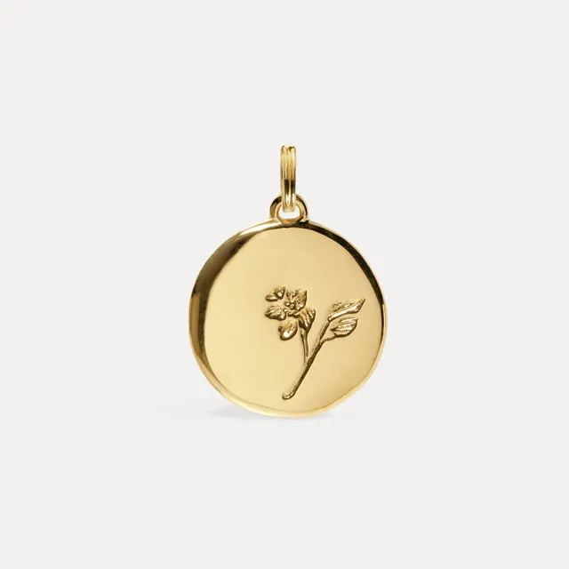 Stilnest Eden Lilly Anhänger 585 Gold Medaille