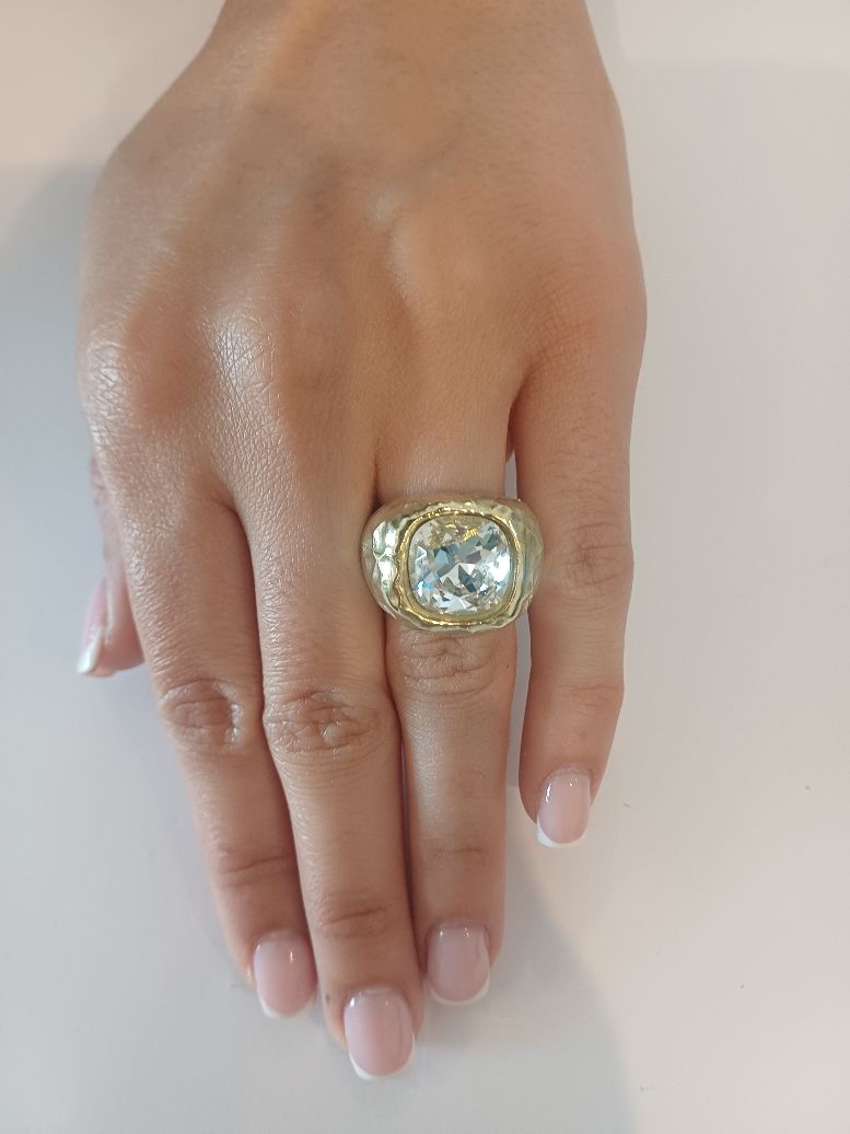 Alevá Bijoux Anelli Medea Ring Kristall verstellbar