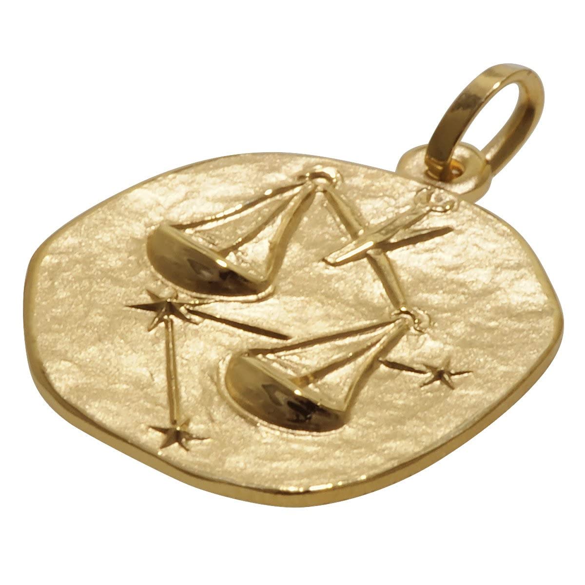 trendor Halsketten Sternzeichen Waage Halskette Gold 333 Kinder