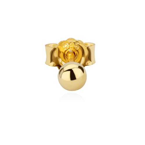 NKlaus Kugelohrstecker Gelbgold 585 einzeln 3 mm