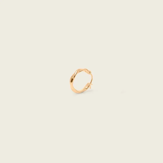 Stilnest Flux Mini Creolen Single 585 Gold