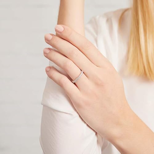 JEWLIX VR0162 Eternityring Silber Zirkonia Größe 50mm