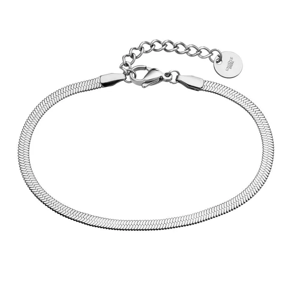 JEWLIX ID-Armbänder Schlangenarmband Armband Damen Edelstahl