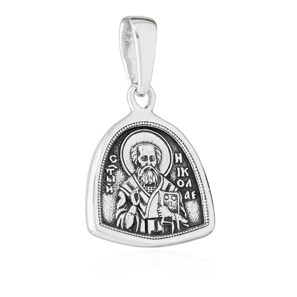 NKlaus Jewellery Nikolaus Ikonen Anhänger Silber 925 14x15mm