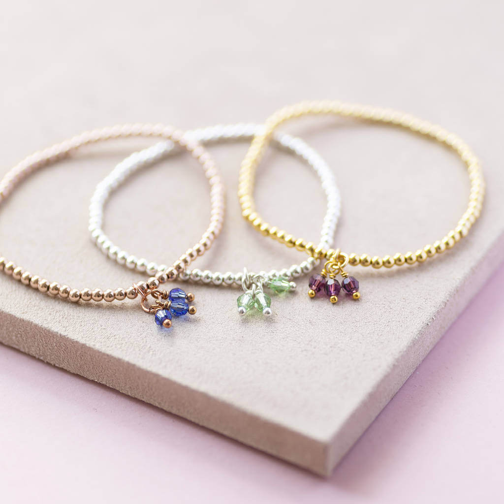 Joy by Corrine Smith 30th Birthday Armband Geburtsstein