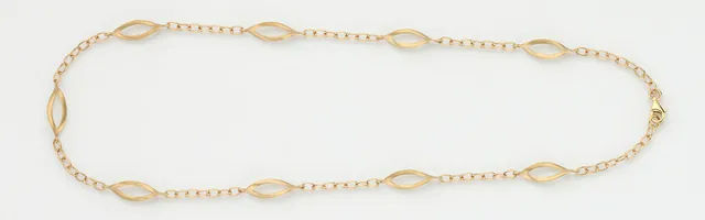 Eugen Rühle Fantasieketten 37.3577 Halskette 45 cm 585 Gelbgold 6,3mm