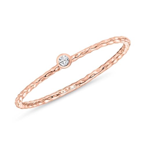 JEWLIX DR0523-R Damenring 585er Roségold 52 mm