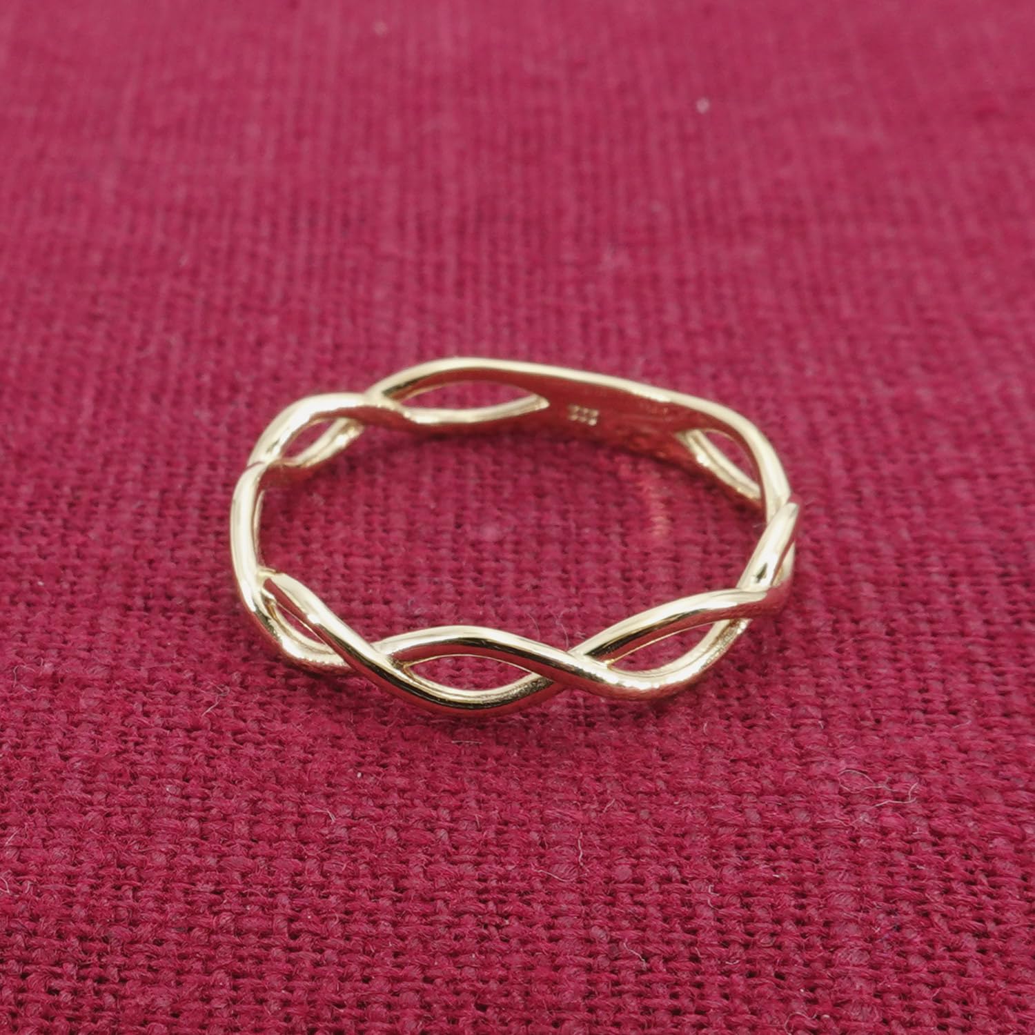 trendor Ringe Damenring Gold 333 Ring Gr. 58 68410