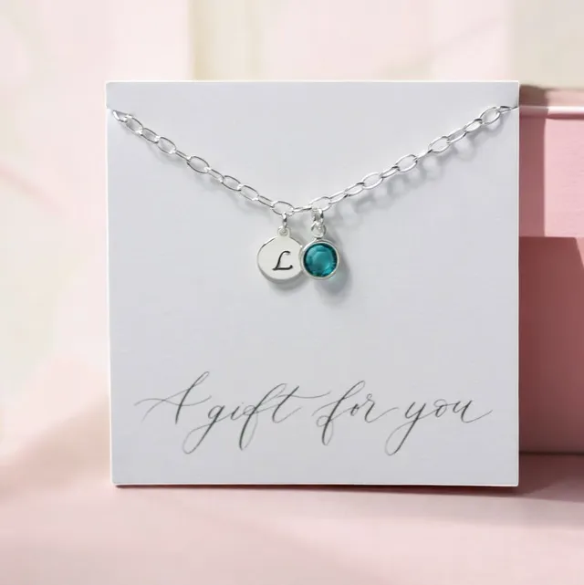 Joy by Corrine Smith Birthstone Armband Silber personalisiert