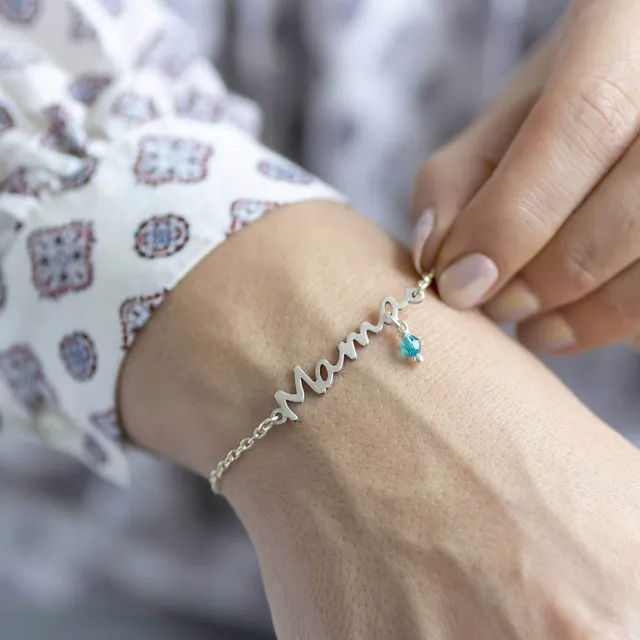 Joy by Corrine Smith Mama Armband Gold Silber Geburtsstein