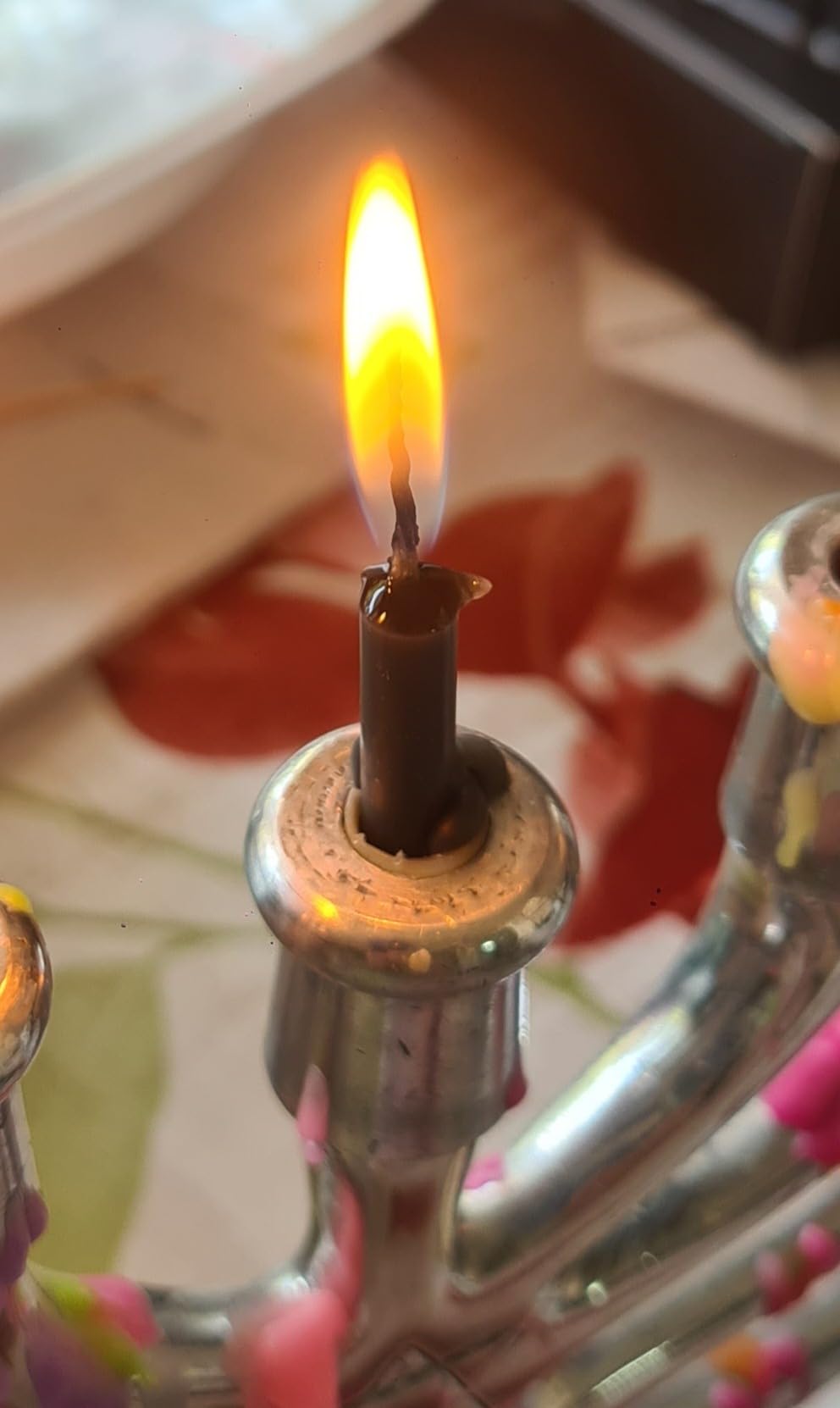 NKlaus Candles Stabkerzen schwarz 16 cm 50 Stück Paraffin