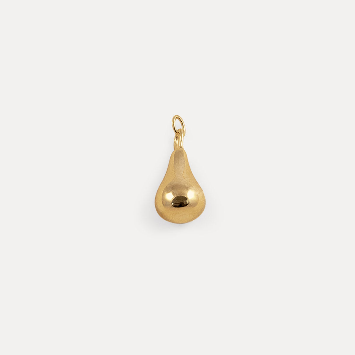 Stilnest Eden Pear Anhänger Birne Vermeil 13x8mm