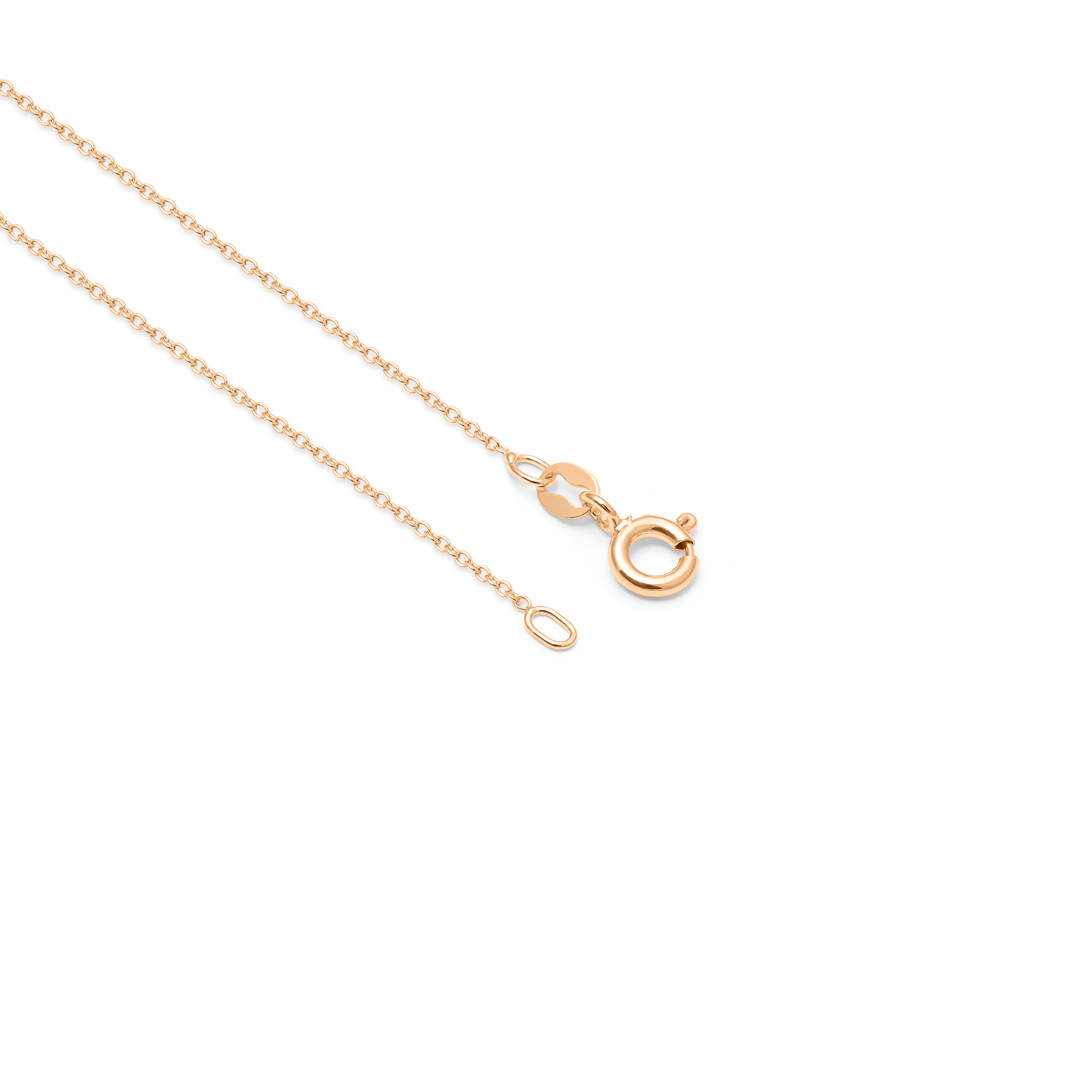 Stilnest Dune Kette 585 Gold mit Anhänger 45cm