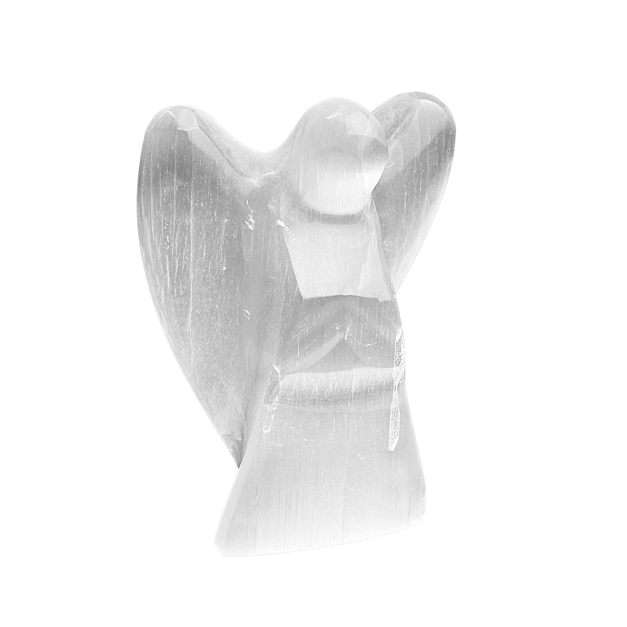 NKlaus Healing Crystals Selenit Engel 10x8cm Figur