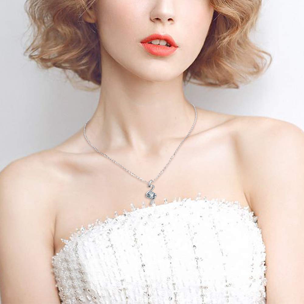 Eudora Harmony Bola Freya Anhänger Halskette Silber 925 45 cm