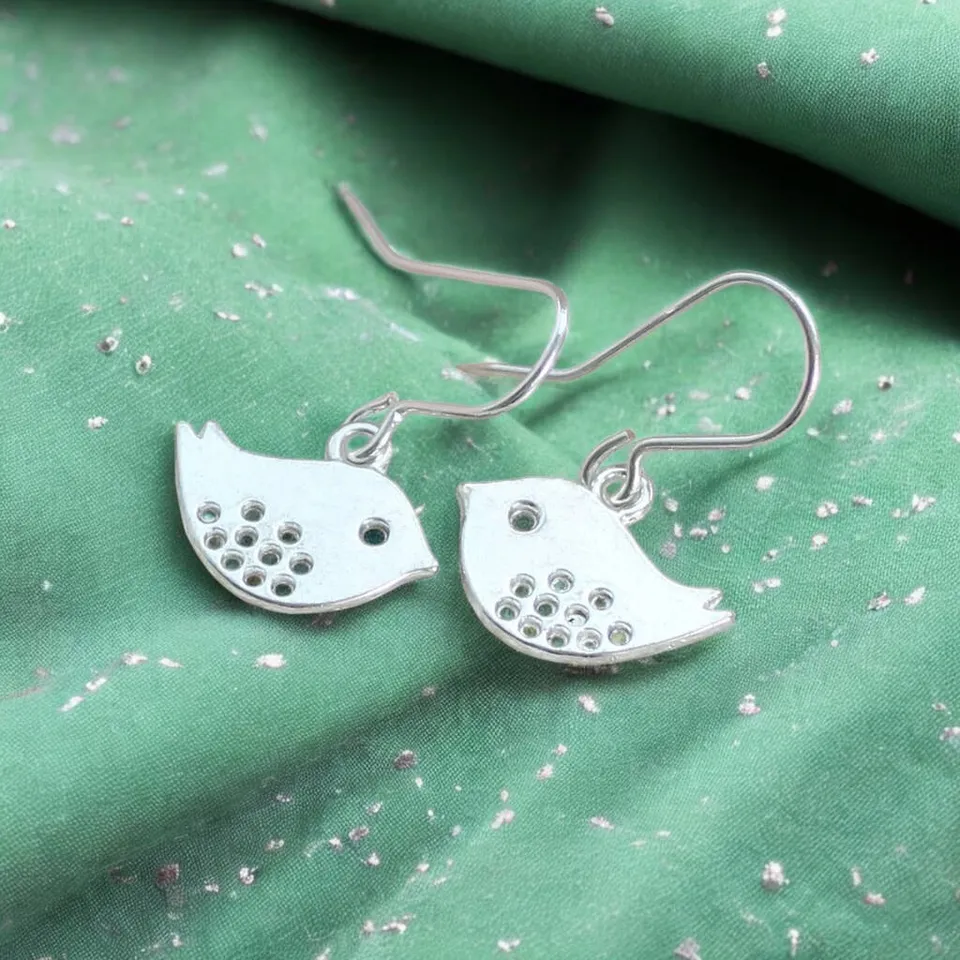 Joy by Corrine Smith Lovebird Ohrringe Gold