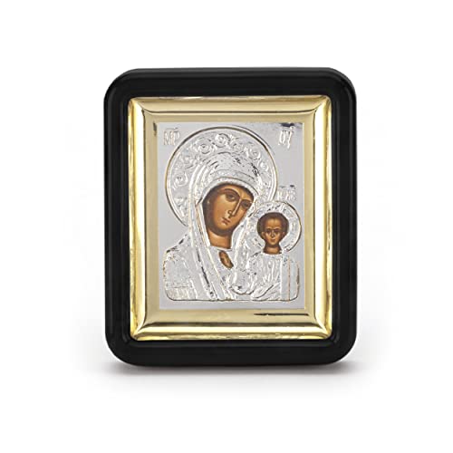 NKlaus Religious Icons Gottesmutter Kazan Ikone 7x6cm