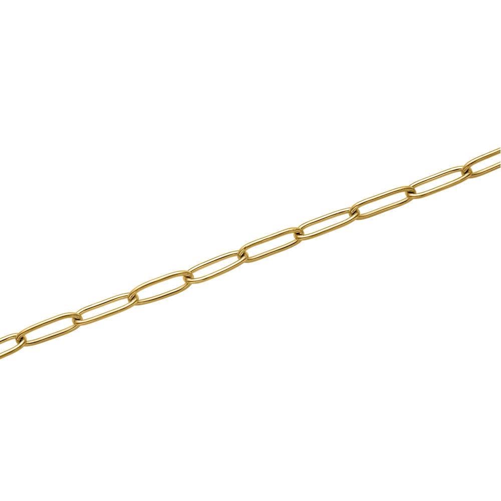 JEWLIX ID-Armbänder Gliederarmband Edelstahl Gold