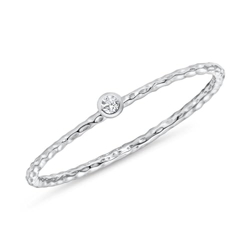 JEWLIX DR0523-W Damenring 585er Weißgold Weißtopas