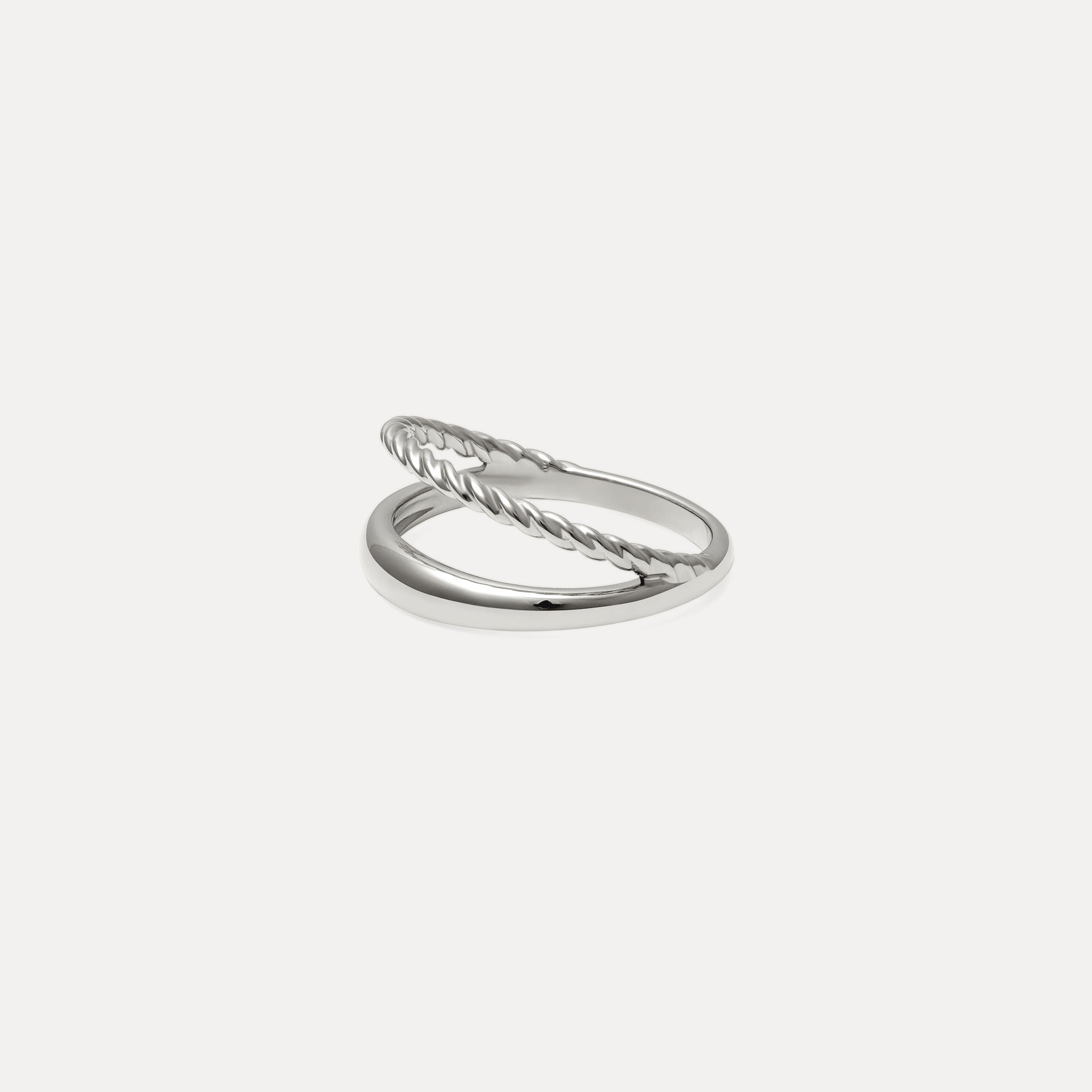 Stilnest Starling Ring Ring Gold Vermeil Gr. 52 Twist