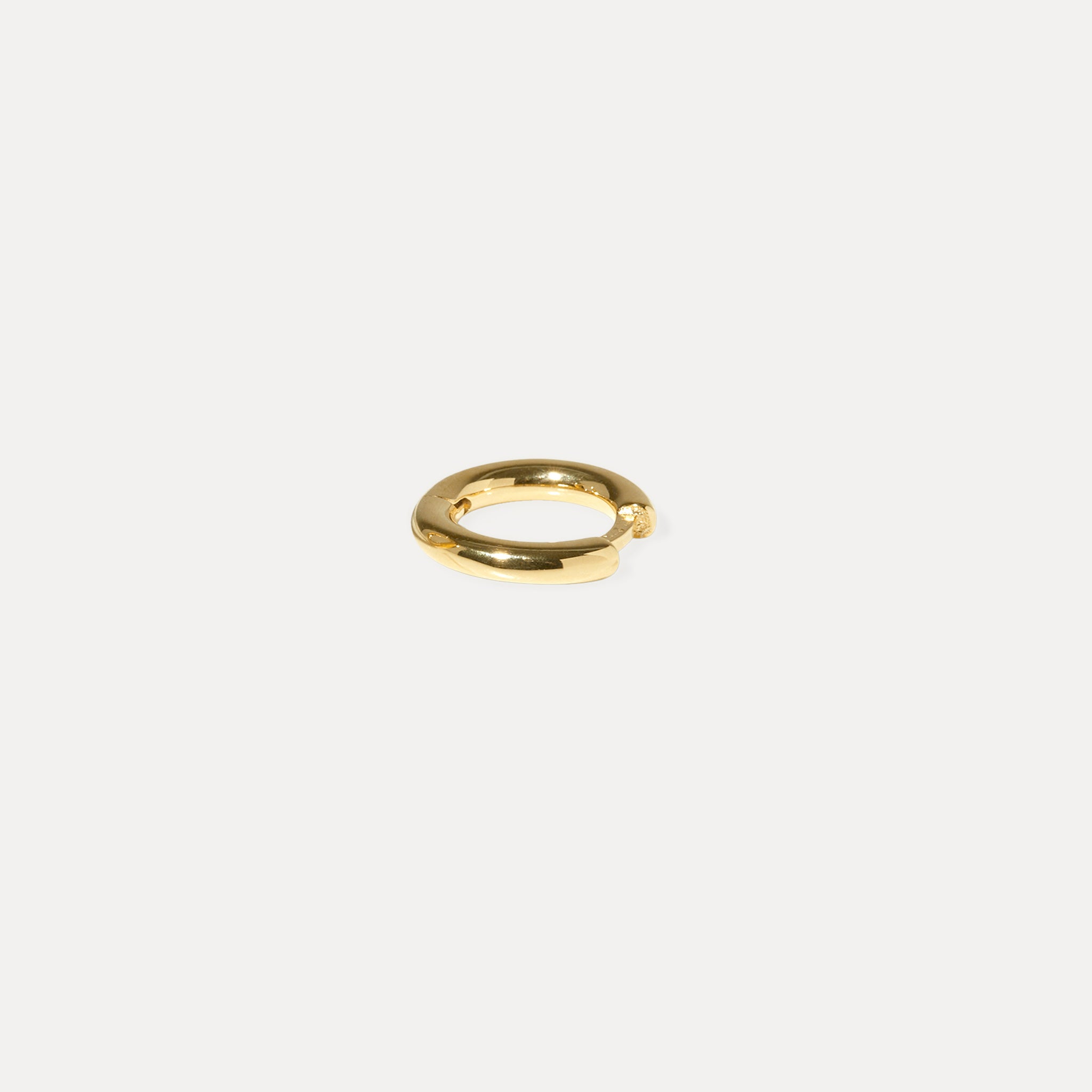 Stilnest Mini Bold Huggies Single 585 Gold 12,7mm
