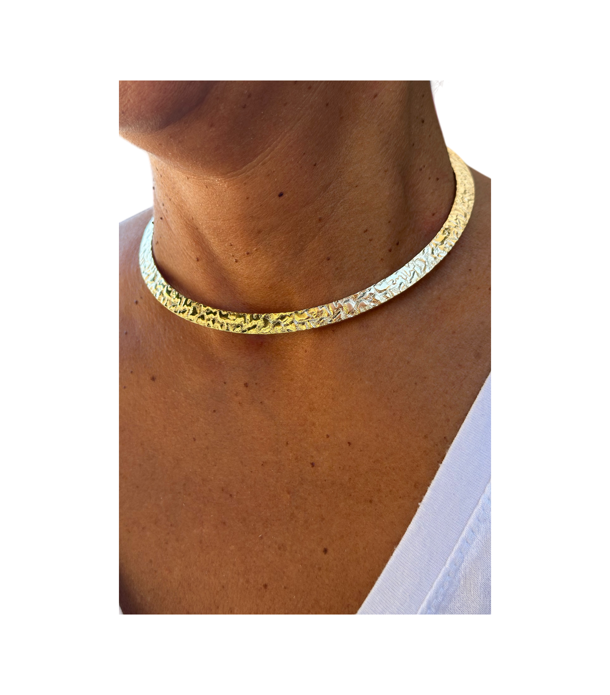 Alevá Bijoux Roccia Collarino Halskette kurz