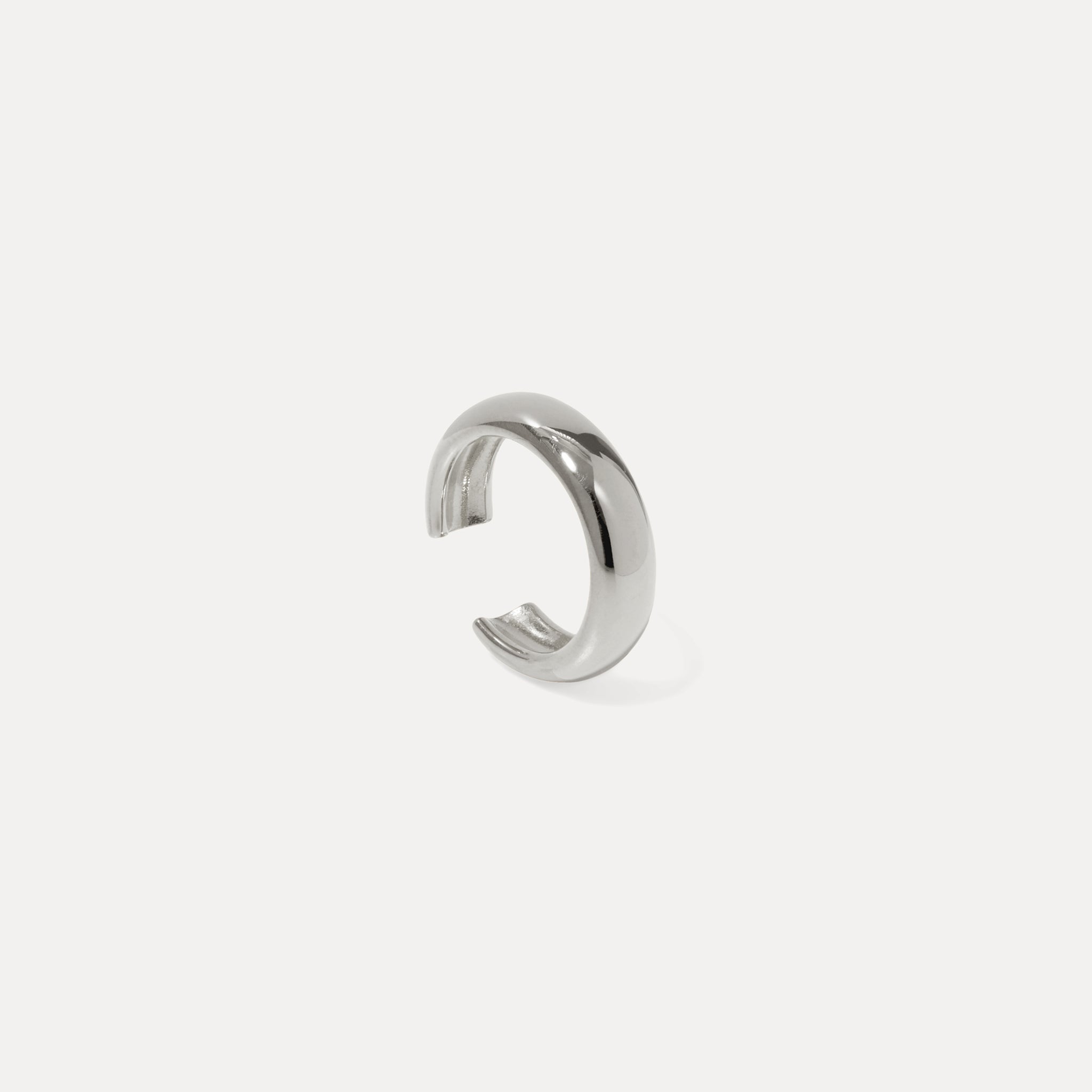 Stilnest Mom Band Ear Cuff Ohrring Gold Vermeil