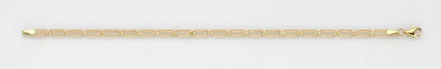 Eugen Rühle Fantasiekette 3,3mm Halskette 585 Gelbgold