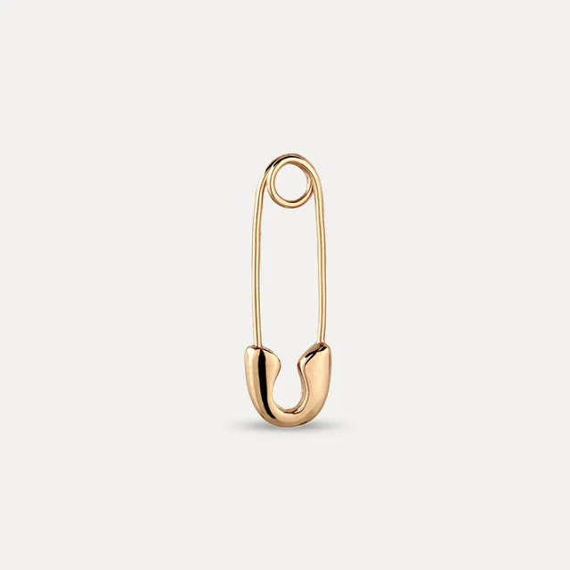 Stilnest Charm Pin Anhänger 585 Gold 14k Massivgold modular