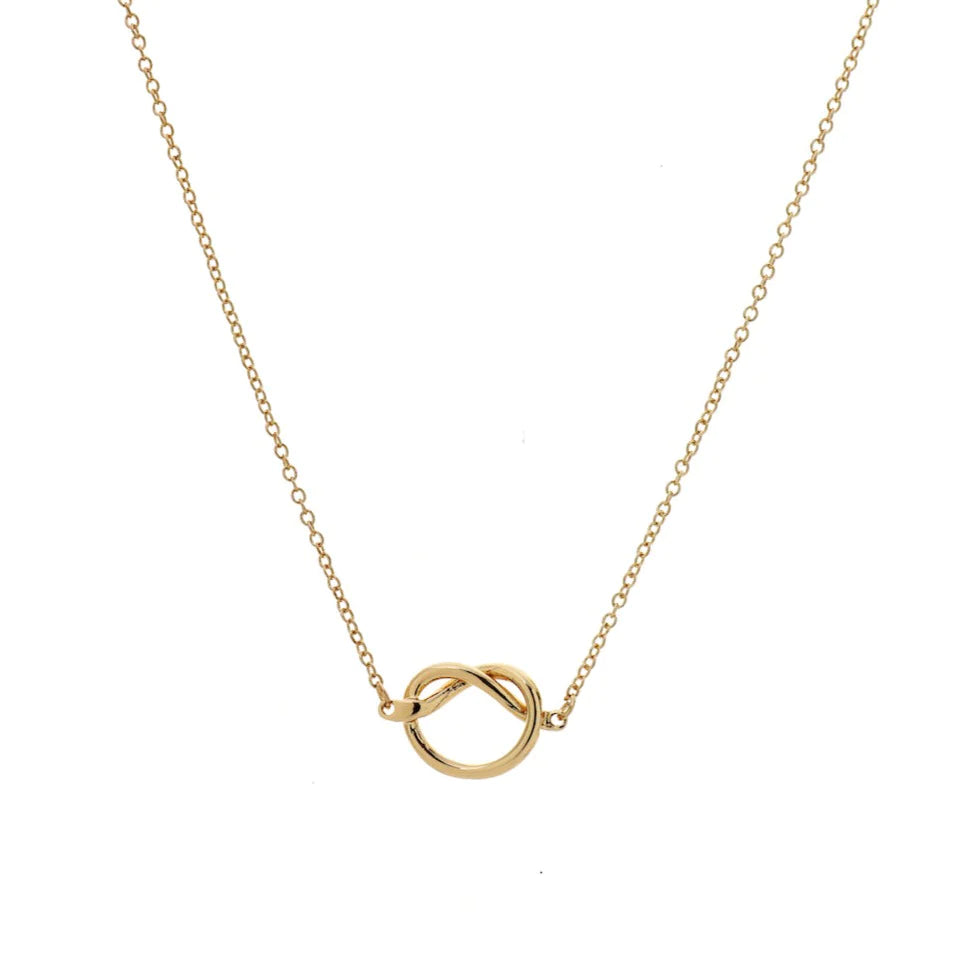 Joy by Corrine Smith Friendship Knot Halskette Gold 45cm